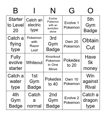 PG - MSHS Bingo Card