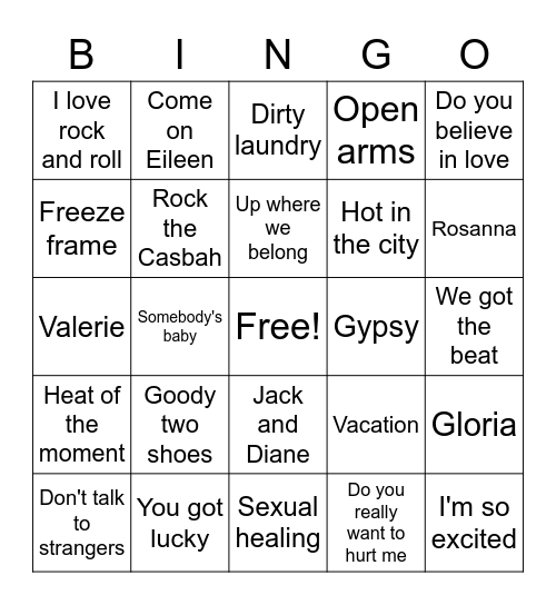 40 year old today Bingo Card