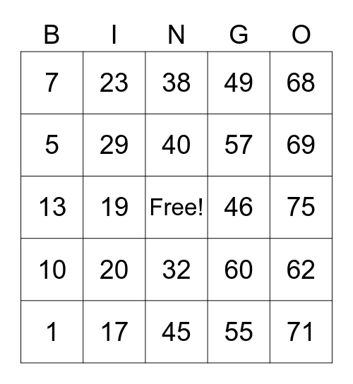 Rubio, Aleli _Team Rache Bingo Card