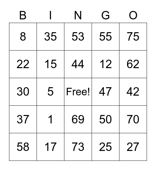 Macion,Edgelyn_Team Roy Bingo Card