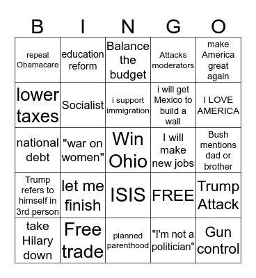 HANNAH IS AWESOME Bingo Card