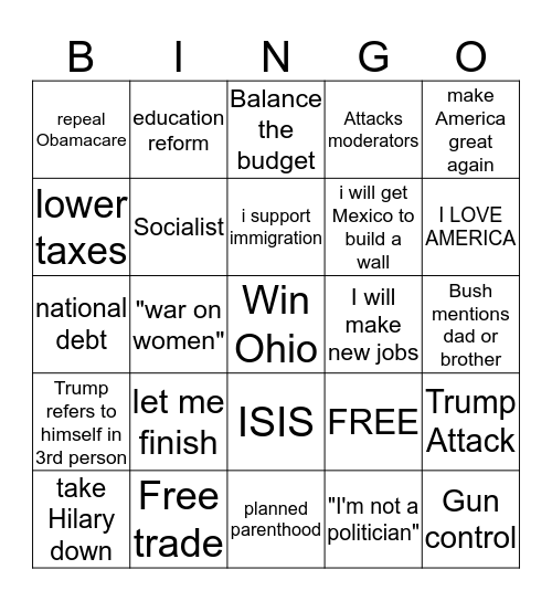 HANNAH IS AWESOME Bingo Card