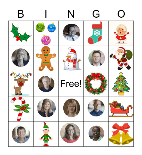 BBEA Christmas Bingo Card