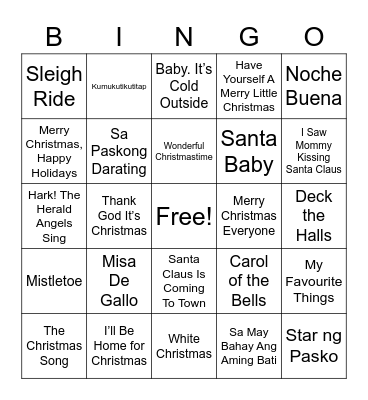 REGALCOM Bingo Card