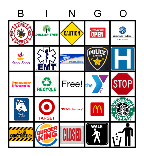 Community BINGO Card