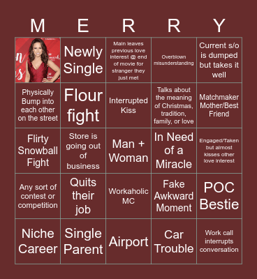Happy Hall-idays Bingo Card