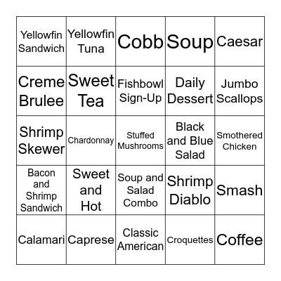 RARE Bingo Card