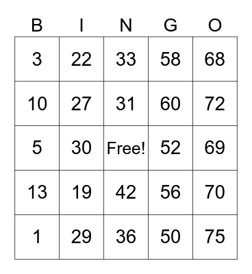 Perez, Rachel Denise Salcedo_Team Stacy Bingo Card