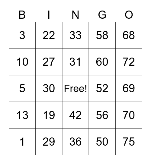 Perez, Rachel Denise Salcedo_Team Stacy Bingo Card