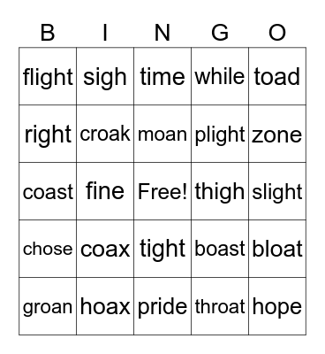 95% Group Bingo - Delgado Bingo Card