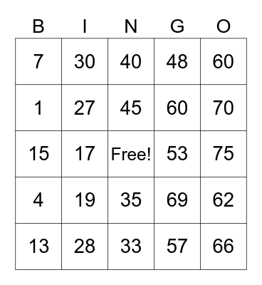 ESCALDERON,MERLY - Team Stacy Bingo Card
