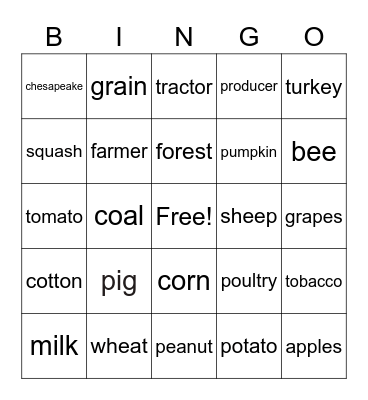 Emersyns bingo Card