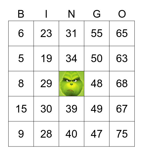 FP&A Holiday Bingo 2022 Bingo Card