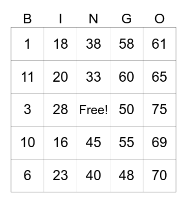 Farro, Rajiv Joreen_TEAM COLETTE Bingo Card