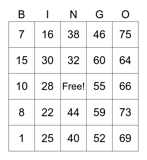 Carlene Lajada - Team Stacy Bingo Card