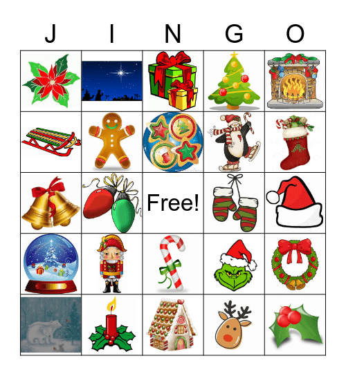 Jingo Bingo Card