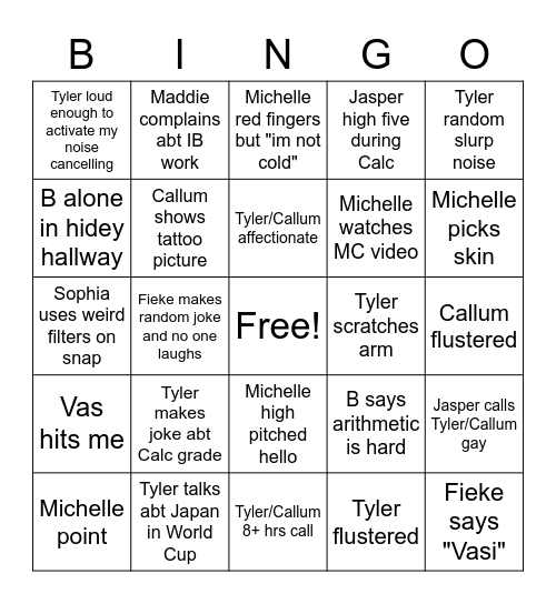 That one sitcom from the 90s that everyone loves... for some reason Bingo Card