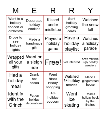 Migraine Team BINGO Card