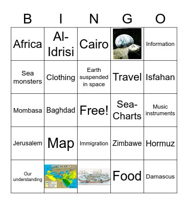 BUI Grade 6 Week 9 Bingo Card