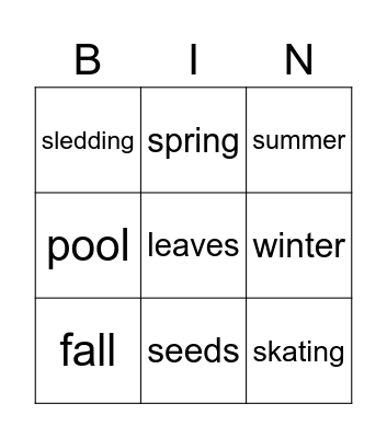 PHONICS 2B, BINGO, WEEK 16 Bingo Card