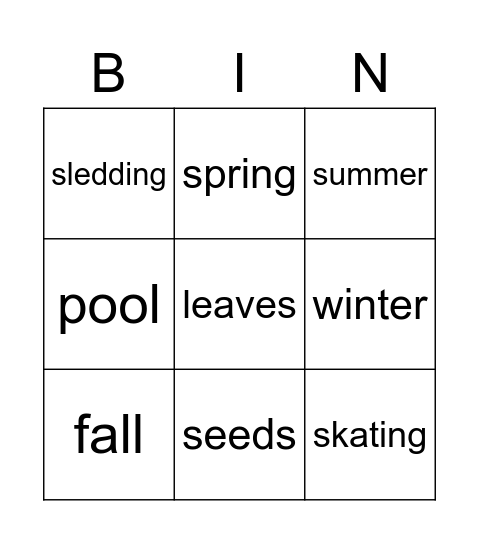 PHONICS 2B, BINGO, WEEK 16 Bingo Card