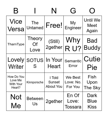 i am on some kind high Bingo Card