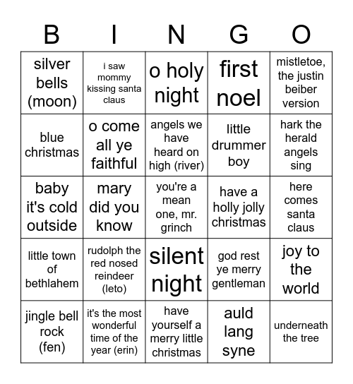 yaoimas predictions #3 Bingo Card