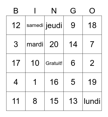 Kairi Schoenknecht Bingo Card