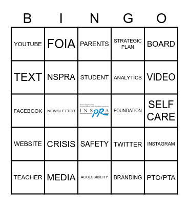 INSPRA BINGO Card