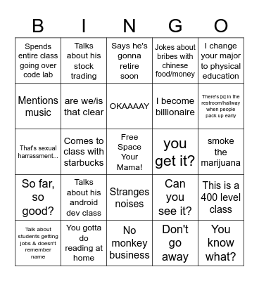 Phuong Nguyen Bingo Card