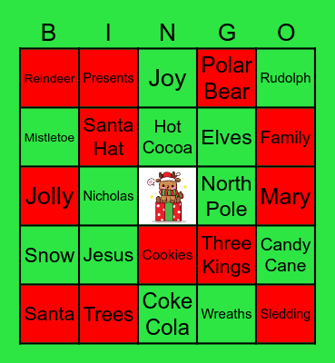 Christmas Bingo Card