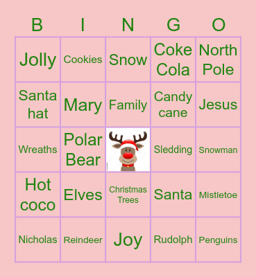 Winter Bingo Card