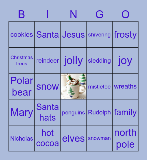 Winter Bingo Card