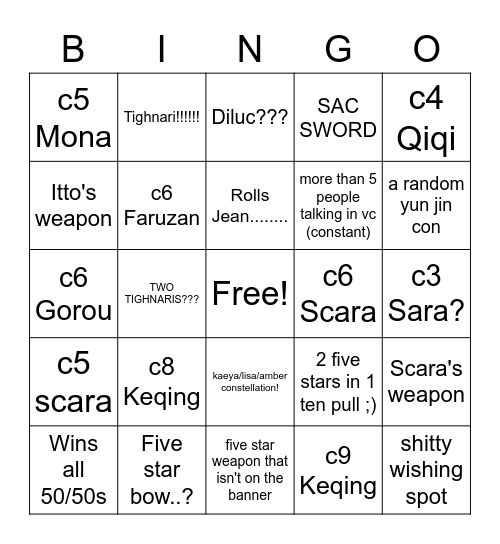 suck my clitdick Bingo Card