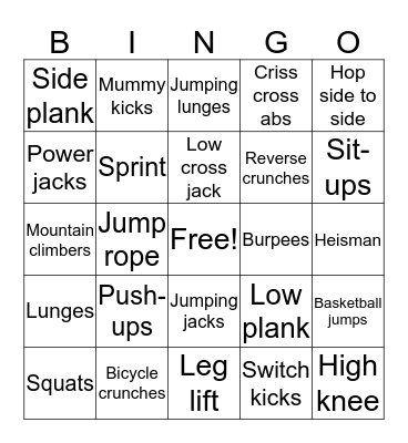 H2c circuit bingo! Bingo Card