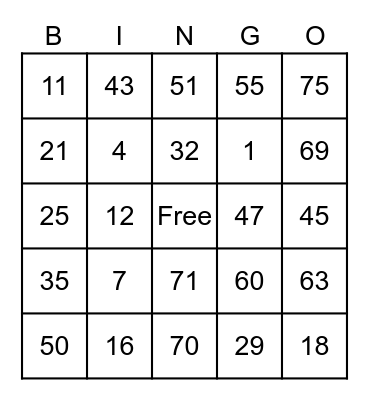 ASLEE AUSTRIA Bingo Card