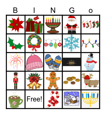 Holidays! Bingo Card