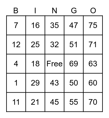 ASLEE AUSTRIA Bingo Card