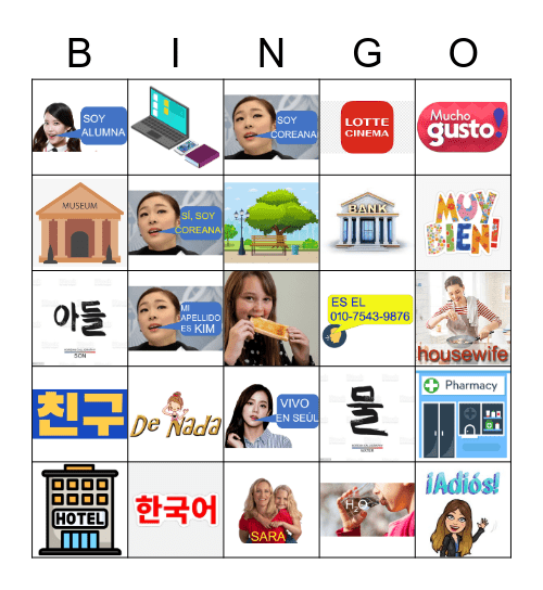 CONV. I - REPASO UNIT 1, 2,3 Bingo Card