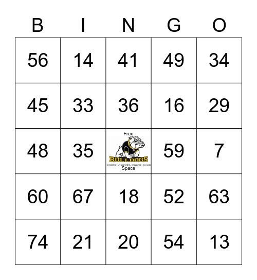 Richmond Hill K-8 PBIS Christmas Bingo Card