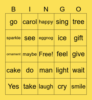 SARP Bingo Card