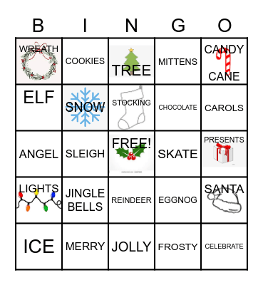 H O L I D A Y Bingo Card