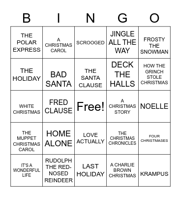 HMPT Bingo Card