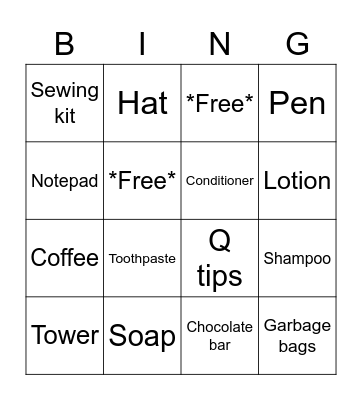 Bingo! Bingo Card