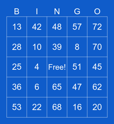 COL SALES & CS PARTY Bingo Card