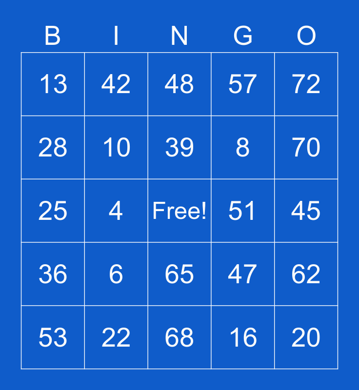 COL SALES & CS PARTY Bingo Card