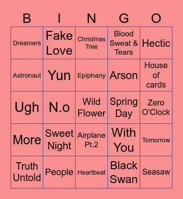 @2014_Anushka Bingo Card