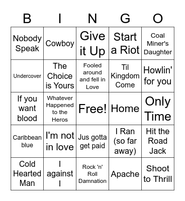 Marvel BBS Round 1 Bingo Card