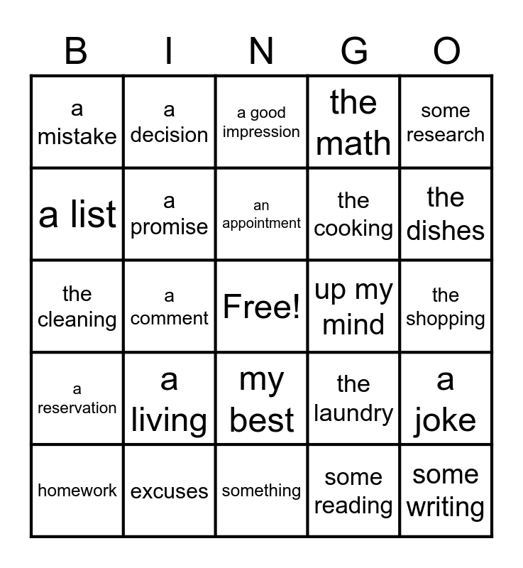 make-do-expressions-bingo-card