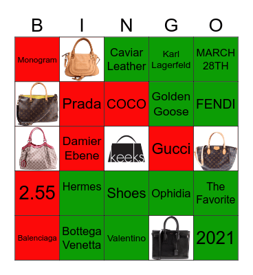 Christmas Bingo Card